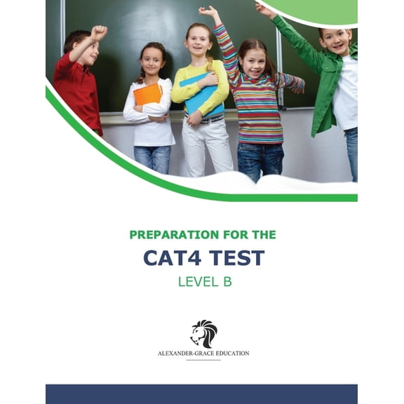 CAT4 Test Preparation - Level B (Ages 8-11) - Full Test Practice, (Paperback)
