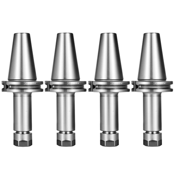 CAT40 ER16 Collet Chuck Tool Holder Set 4 Chucks 100mm
