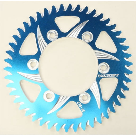 CAT5 Rear Sprocket (530 / 46T) (Blue) for 03-05 Yamaha YZF-R6