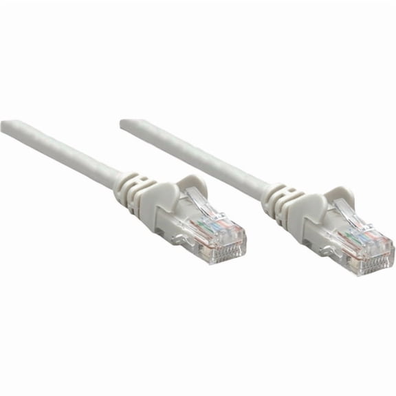 Intellinet Cat5e UTP Patch Cable, 3', Gray
