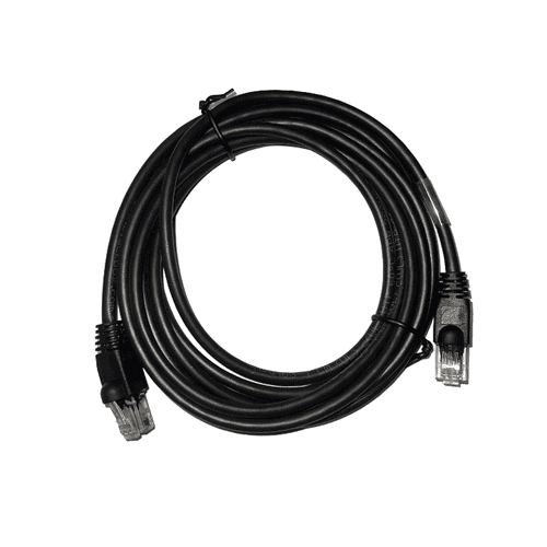 CAT5EPC-010-BK Cable CAT5e 100-MHz Molded Snag less Patch Cable UTP CM PVC BK 10FT