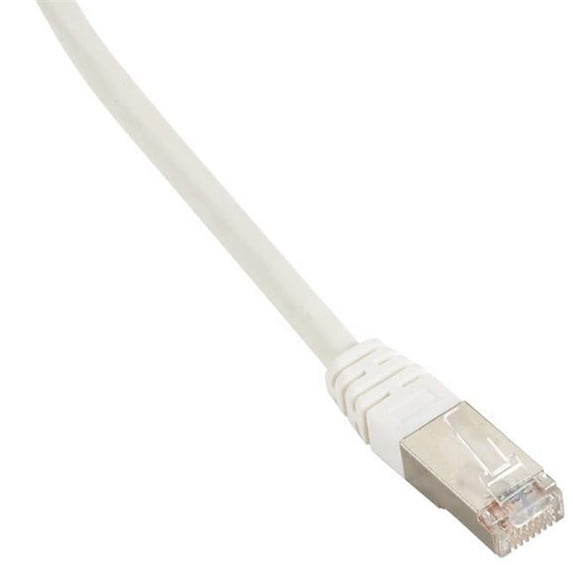 CAT5e 100-MHz Shielded Solid Backbone Cable with Foiled Twisted Pair - FTP, White - 2 ft.