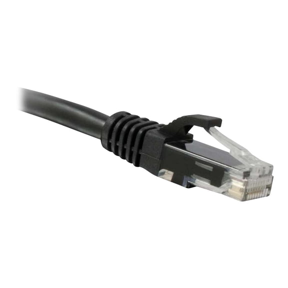 ENET - Patch cable - RJ-45 (M) to RJ-45 (M) - 15 ft - UTP - CAT 6 - molded, riser, snagless - black