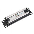 thumbnail image 1 of CAT6 8 Ports Patch Panel Rack Network 10 Inch 1U Rack Mount with RJ45 Socket for Household Distribution Frame, 1 of 8