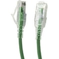 thumbnail image 1 of CAT6 CMR Riser LAN Network Ethernet Patch Cord, Solid Pure Copper 23AWG 4-Pair UTP, RJ45 Fittings with Boot, UL ETL CMR, Internet Modem Cable, Assembled in USA (110 ft Green), 1 of 1