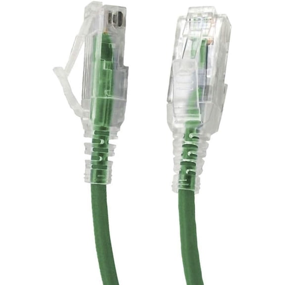 PHATSAT CAT6 Riser CMR Ethernet Cable, 23AWG Solid Copper UTP, RJ45 with Boot, UL ETL, Made in USA (340 feet, Green)