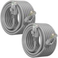 thumbnail image 1 of Maximm Cat 6 Ethernet Cable 40 ft (2-Pack) - High-Speed LAN Cable, Internet Cable, Patch Cable, and Network Cable - UTP, 10Gbps, 550MHz Cat6 Cable- Gray, 1 of 8