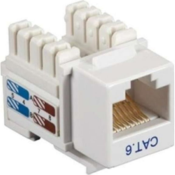 CAT6 Keystone Jack Value Line - White