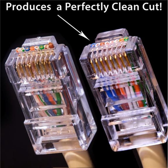 CAT6 Pass Thru Plug