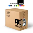 thumbnail image 1 of ATS Cat6 Plenum CMP 550MHz 1000ft Bulk Solid Ethernet Cable Blue, 1 of 4