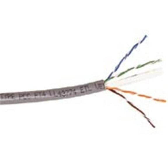CAT6 bulk Solid Cable 1000 ft blue