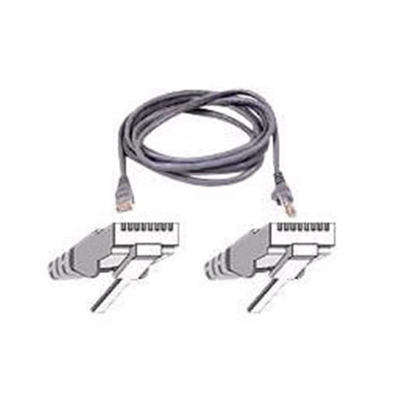CAT6 patch cable RJ45M/RJ45M 15ft gray