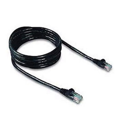 CAT6 patch cable RJ45M/RJ45M 25ft black