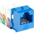 thumbnail image 1 of Black Box GigaTrue 2 CAT6A Keystone Jack Unshielded RJ45 Blue, 1 of 5
