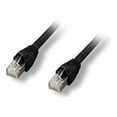 thumbnail image 1 of Comprehensive Cable CAT6A-25BLK Cat6a Shielded Patch Cable Cabl Black 25ft., 1 of 2