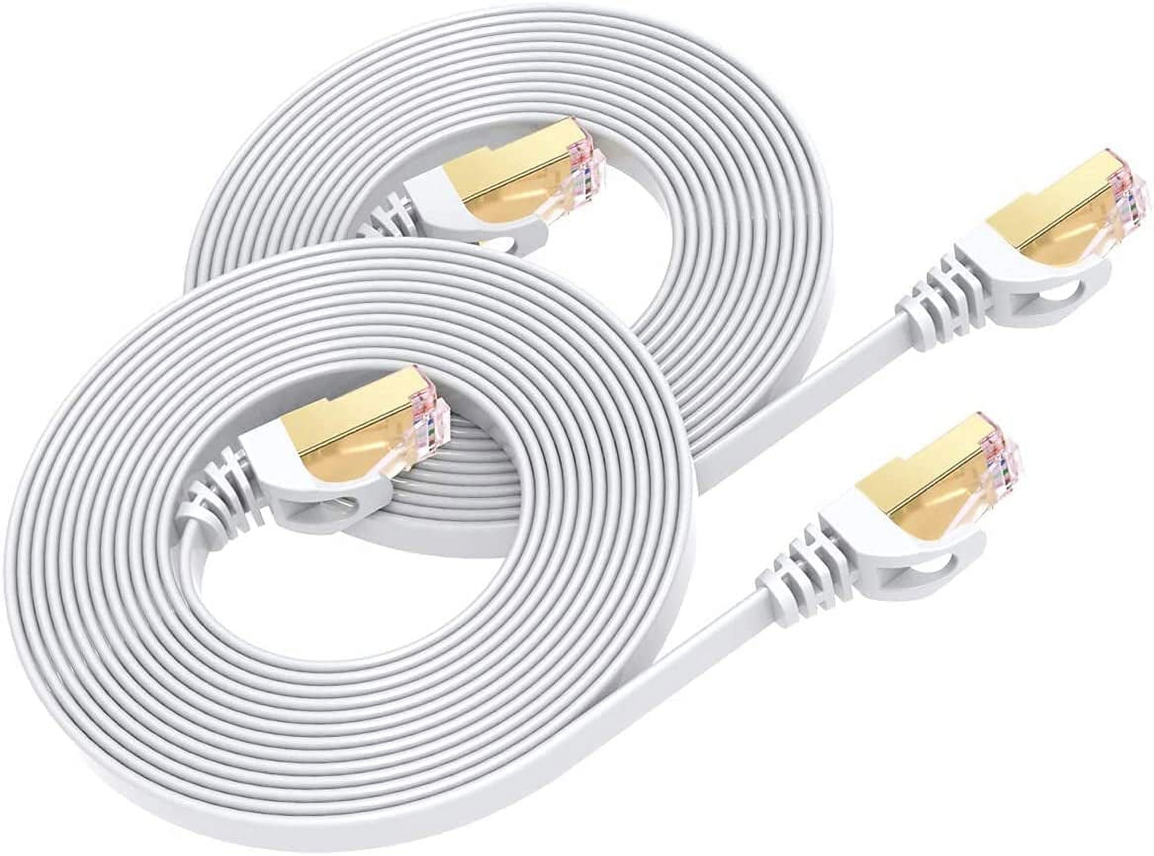 CAT8 Cable 6ft 2Pack HighSpeed Network Patch Cord