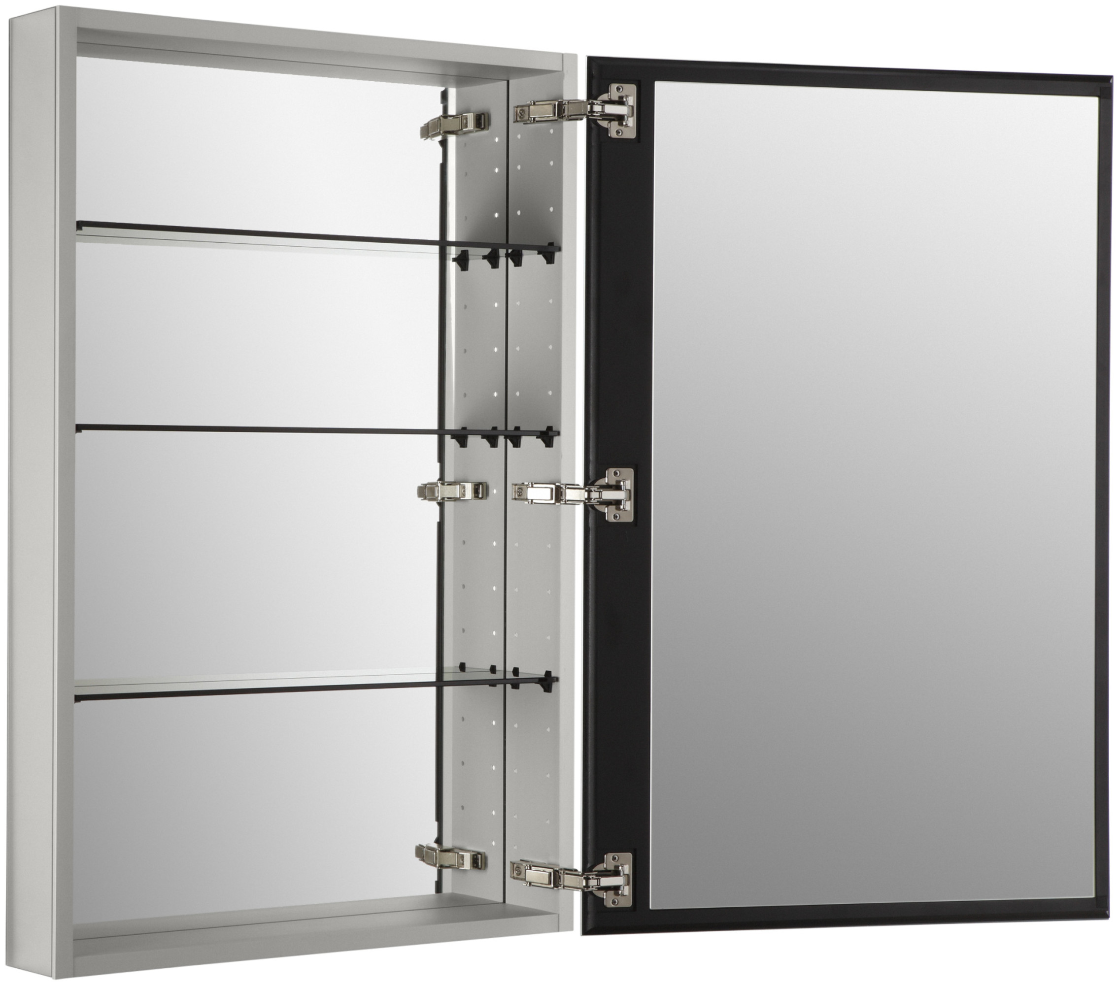 KOHLER CATALAN Mirrored Medicine Cabinet with 170 degree Hinge ...