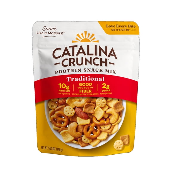 Catalina Crunch Protein Snack Mix, Traditional, 5.25 oz