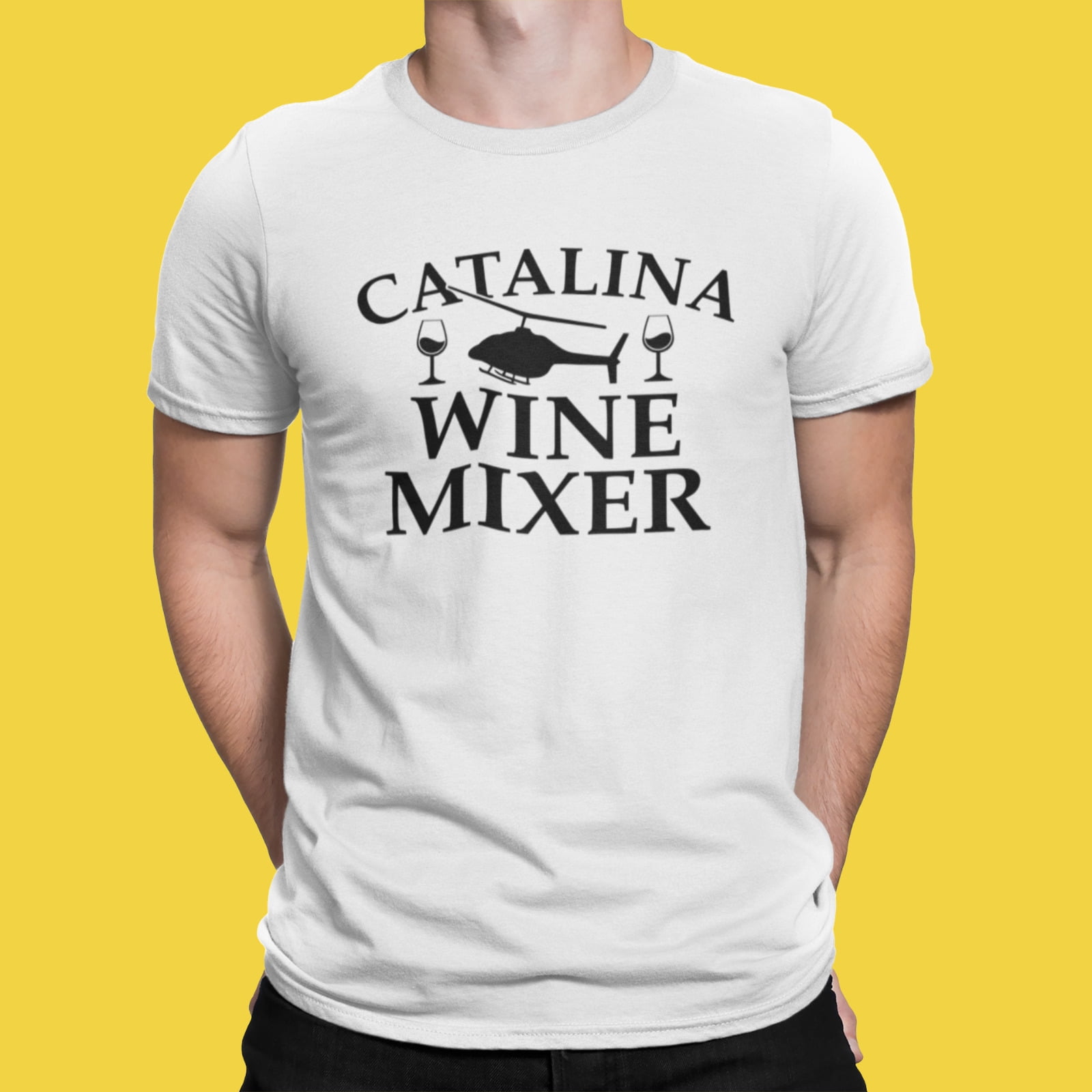 CATALINA WINE MIXER STEP BROTHERS INSPIRED T SHIRT BOATS N HOES FUNNY
