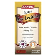 CATALO Extra Soy Lecithin, 300 Softgels, 1,200 mg per Softgel