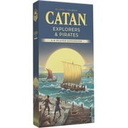 CATAN 6E – Explorers & Pirates 5-6 Player Strategy Board Game Expansion for Ages 10+, from Asmodee