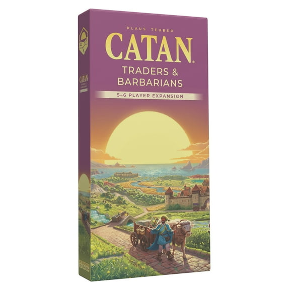 CATAN  Traders & Barbarians 5-6 Player Board Game Expansion for Ages 10+, from Asmodee