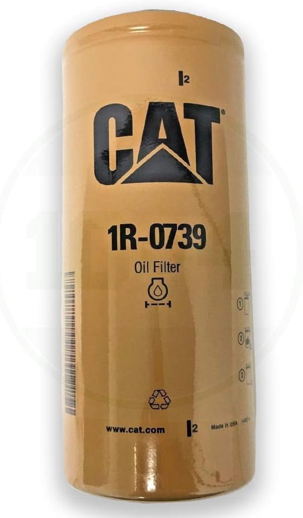 CATERPILLAR 1R-0739 ENGINE OIL FILTER SPIN-ON 10X4.3X4.3INCH - Walmart.com