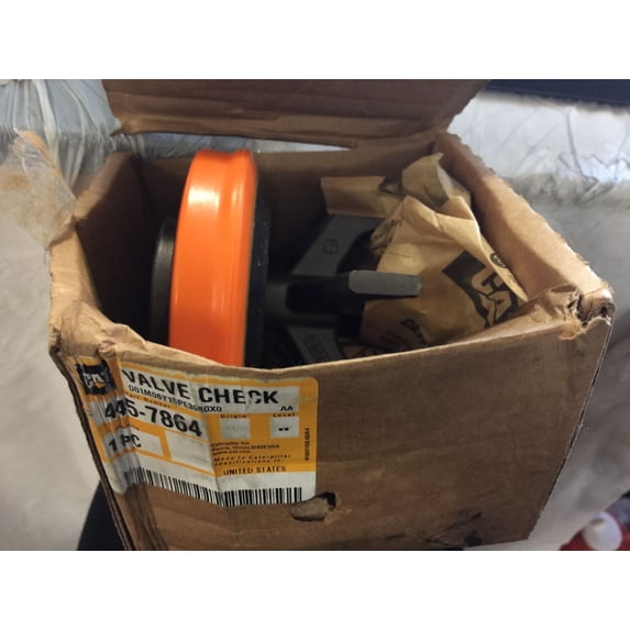 CATERPILLAR, CAT CHECK VALVE 445-7864
