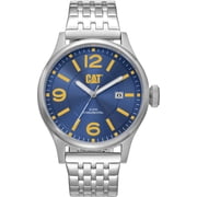 CATERPILLAR MENS WATCH DIAM Silver/BLUE