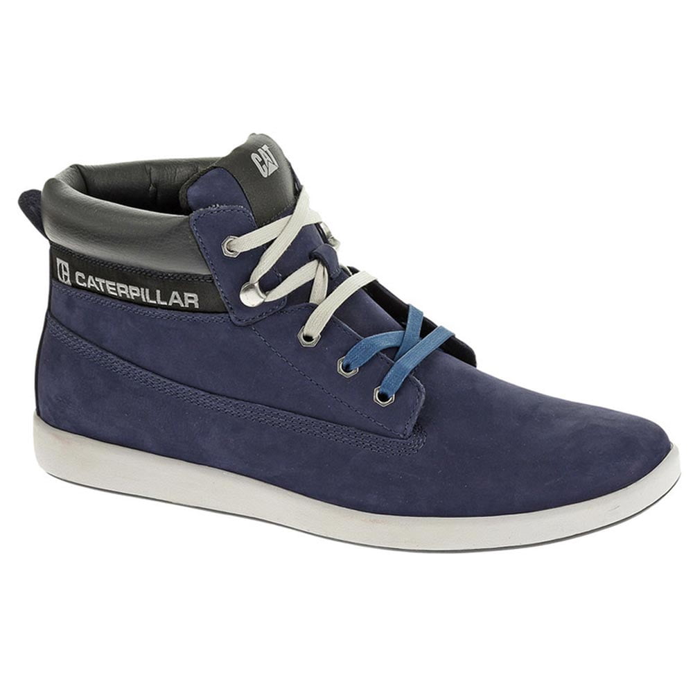 Caterpillar Poe Chukka Suede Leather Boot Evening Blue P717727 Men\'s 12 M NWD Caterpillar Poe Chukka Suede Leather Boot Evening Blue  main image 4