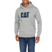 CATERPILLAR Mens Workwear Hoodie Gray, Medium