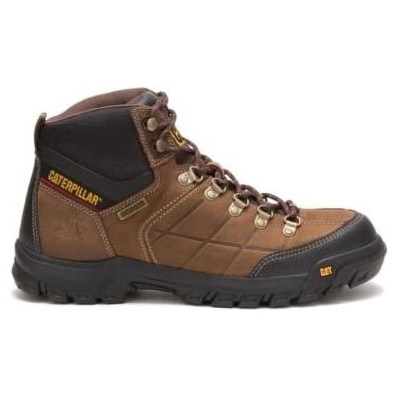 Caterpillar Men's Threshold Waterproof Soft Toe Work Boot Real Brown - P74128