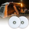 thumbnail image 1 of CATGOOD 2 Pack Camping String Lights, 32.8ft Outdoor Camping Lanterns with 5 Lighting Modes, 2-in-1 Outdoor Waterproof Portable Retractable String Lights, 1 of 6