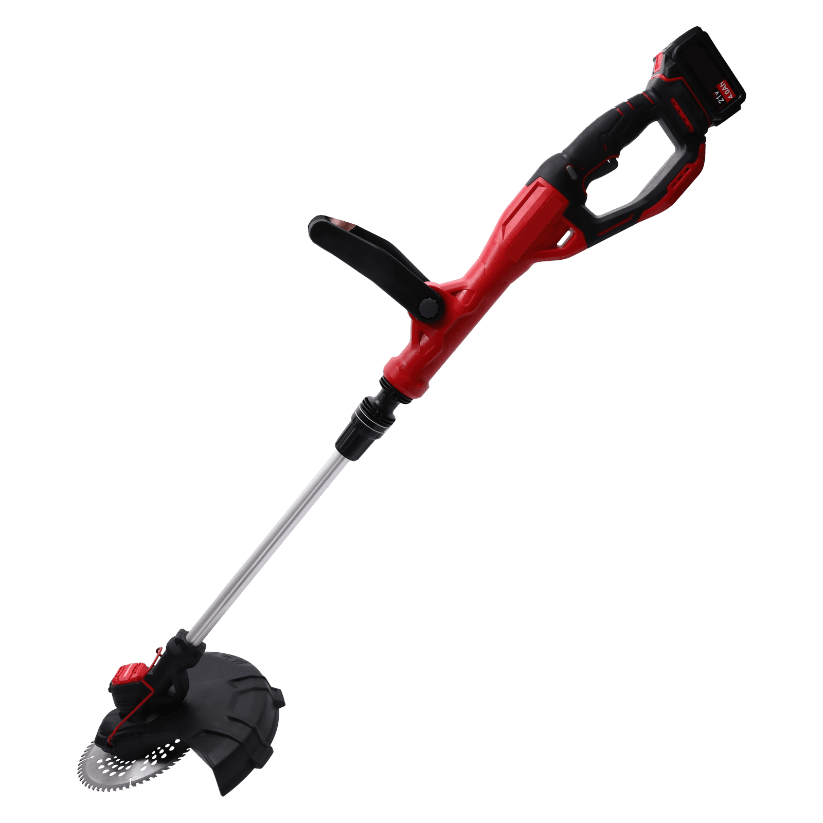 CATGOOD Cordless Electric Weed Trimmer,20V 4.0Ah Battery Powered String Trimmer,Silent Brushless Motor Grass Trimmer and Powerful Weed Wacker for Garden/Yard Trimming Tool,1 Charger Black