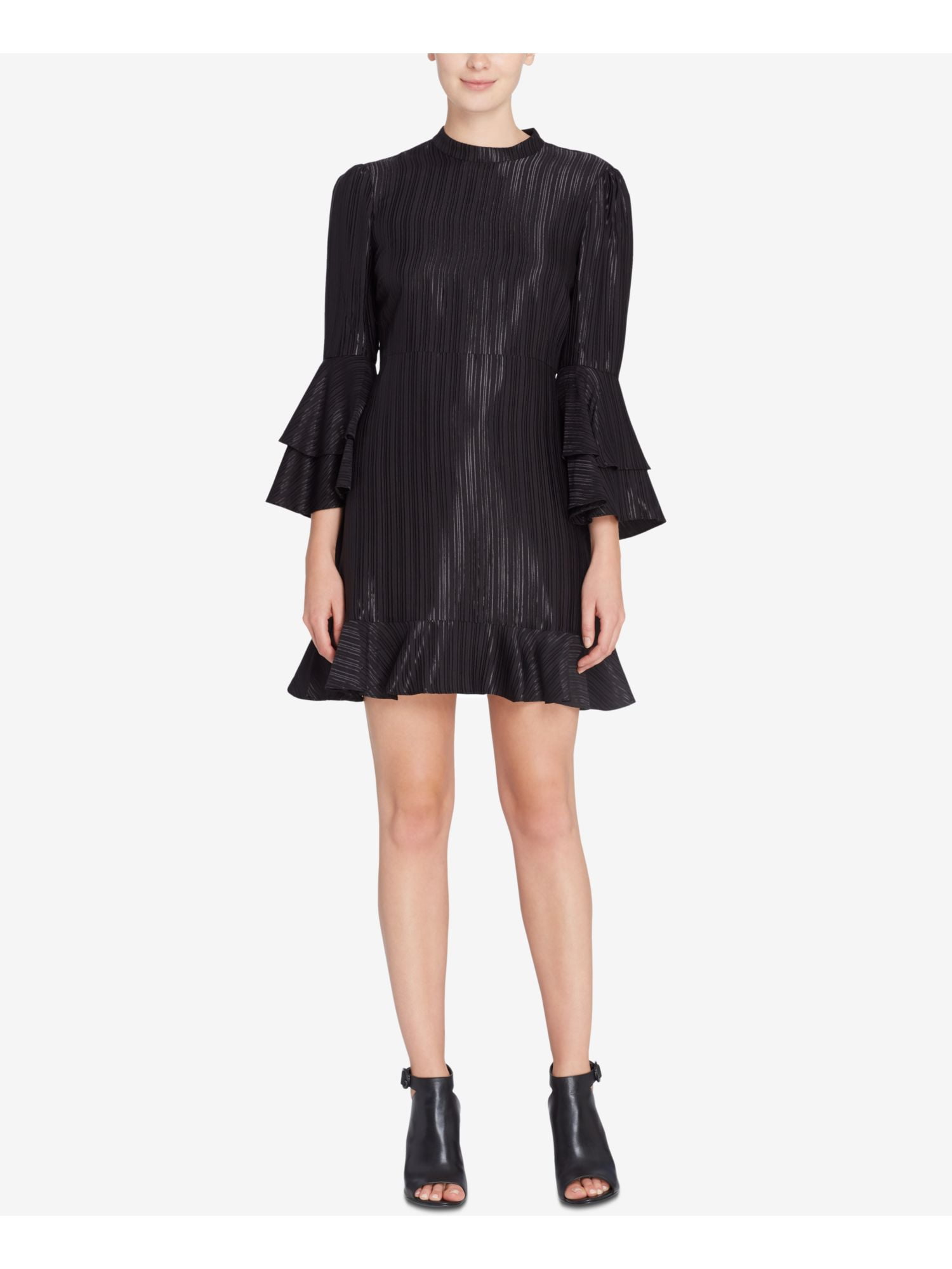 white christmas dresses Catherine Malandrino Grey Knit Draped Dress main image 0