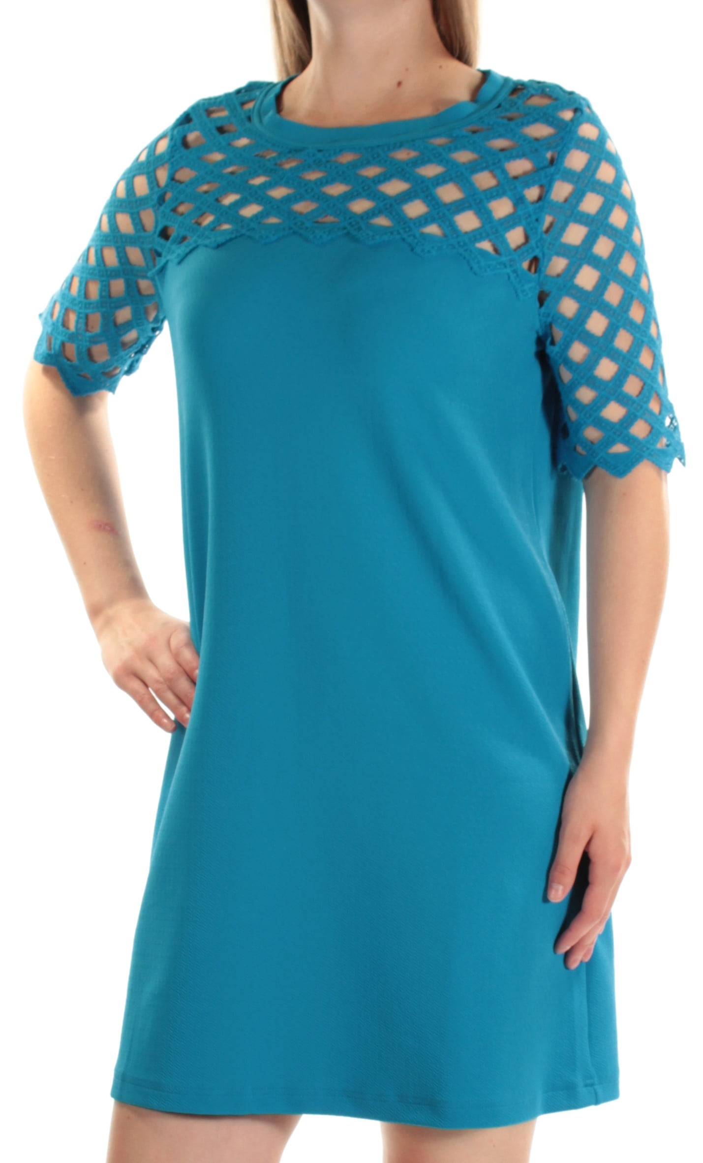 CATHERINE MALANDRINO Womens Blue Short Sleeve Above Maldives | Ubuy CATHERINE MALANDRINO Womens Blue Short Sleeve Above Maldives | Ubuy