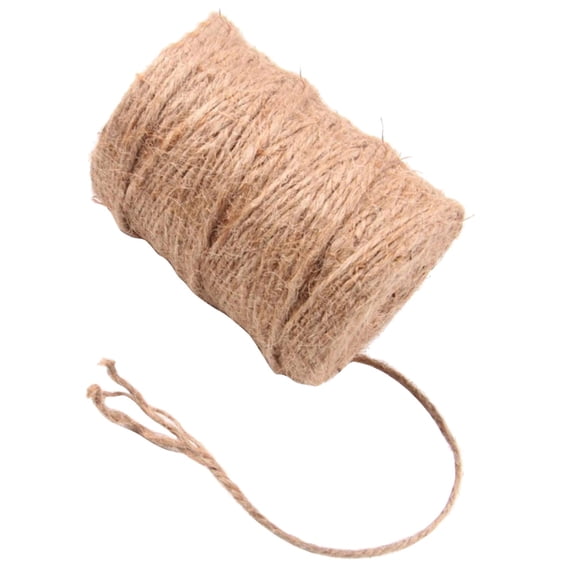 CATIEBYE 1 Roll Decorative Jute Twine Biodegradable for Gardening Projects