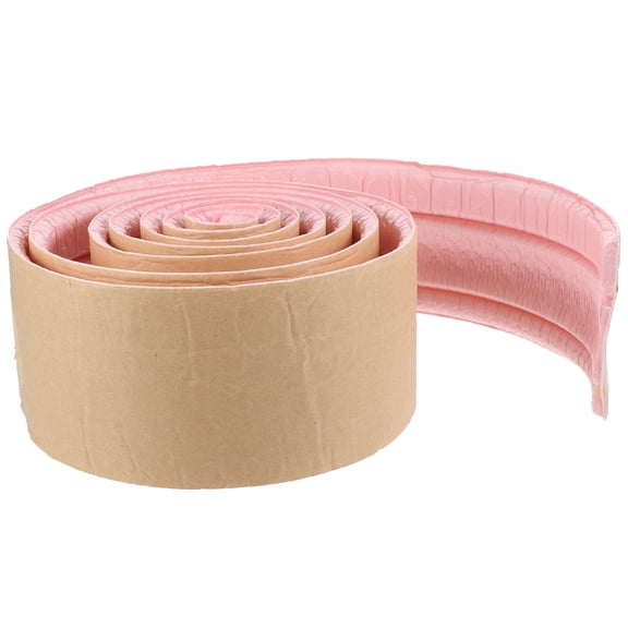 CATIEBYE 1 Roll Xpe Foams Wall Molding Sticker Pink 230x8Cm Wall Molding Peel And Stick Panel