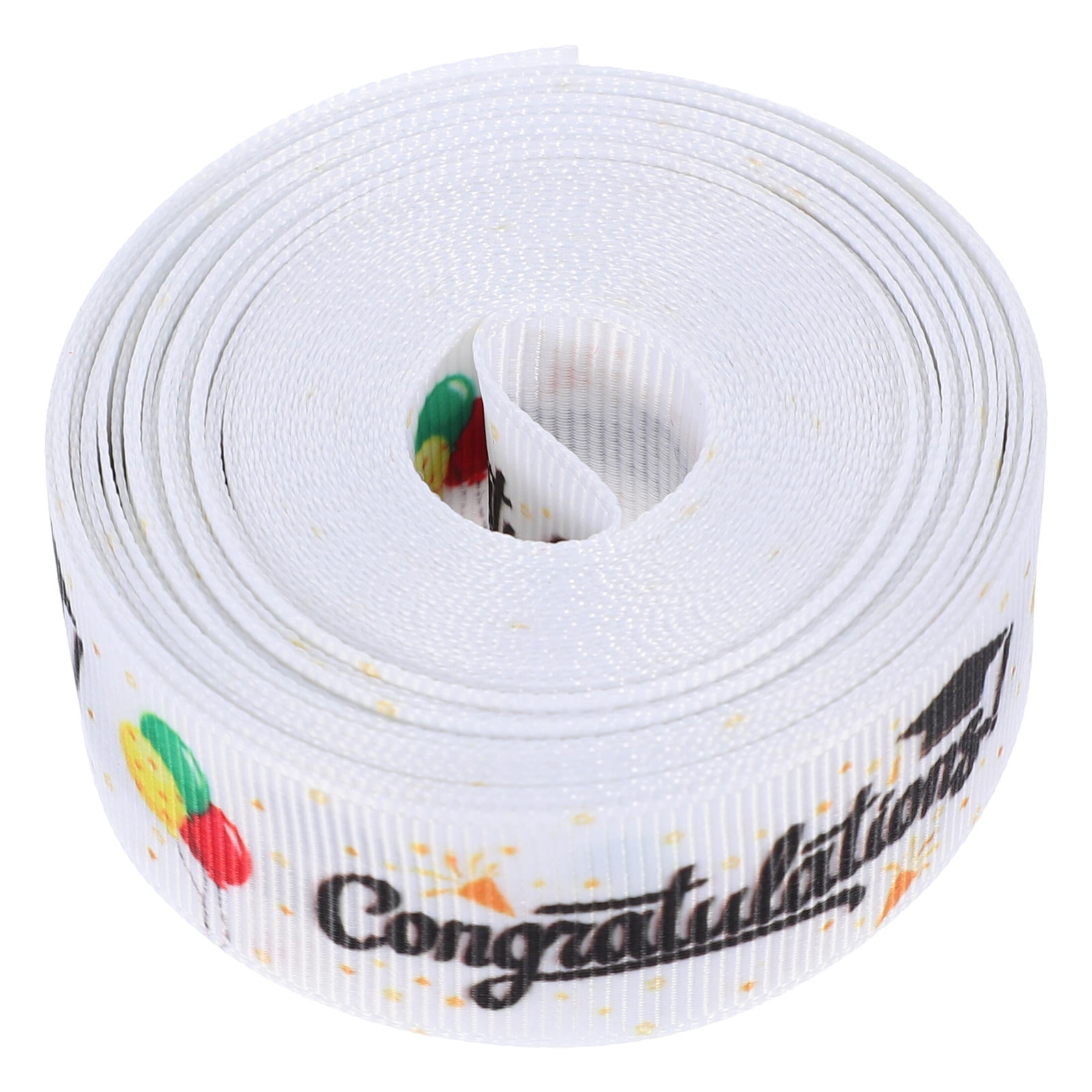 Graduation Ribion CATIEBYE Multi Polyester Graduation Ribbon for Decor and Craft Projects ...