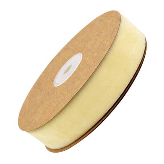 CATIEBYE Beige DIY Plush Ribbon for Wrapping Cloth Accessories and Decorative Use