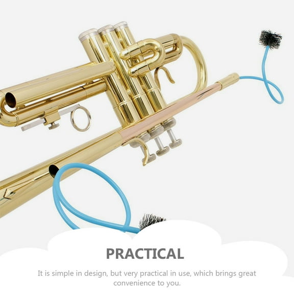 CATIEBYE Musical Instrument Cleaning Brushes Set for Trumpet Care Kit, Multi-colored Plastic, and Easy to Use