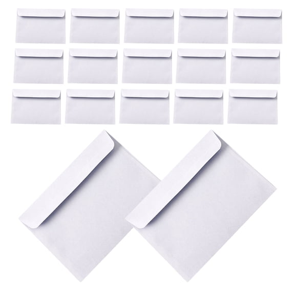 CATIEBYE 100Pcs White Letter Sized Envelopes Secure Mailers for Documents
