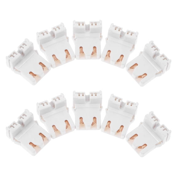 CATIEBYE White Pc Light Support Frame, Energy Saving, Uniform Light Dispersion, 10Pcs
