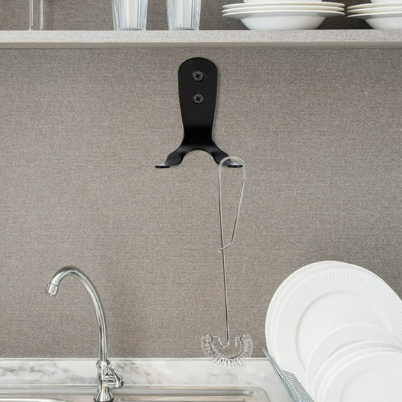 CATIEBYE 10Sets Iron Wall Hooks U-Shaped Strong Metal Hook for Entryway Wall Mounting