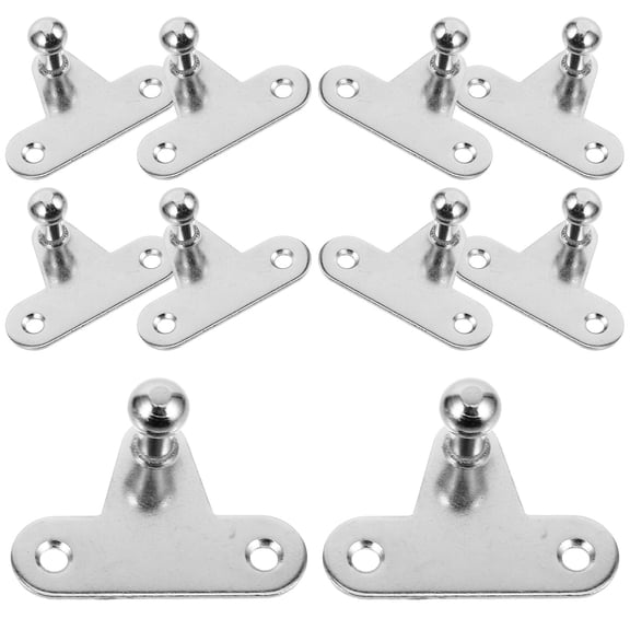 CATIEBYE 10pcs Iron Gas Strut Support Bracket Lift Vehicles RVs
