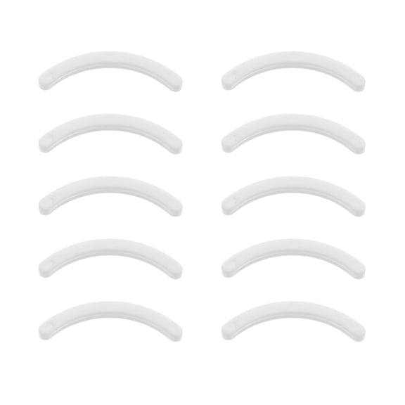 CATIEBYE White ABS Lash Extension Practice Strips Eyelash Display Bars 11 Pc
