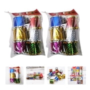 CATIEBYE 12PCS Mini Drum Musical Ornaments Set, Paper Drum Decorations for Party Atmosphere and Family Fun