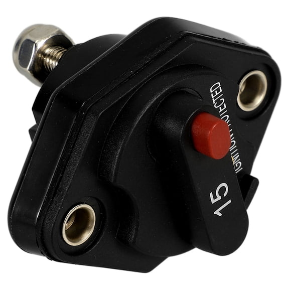 CATIEBYE RV Circuit Breaker Circuit Breaker Plastic Black 1Set for Vehicle