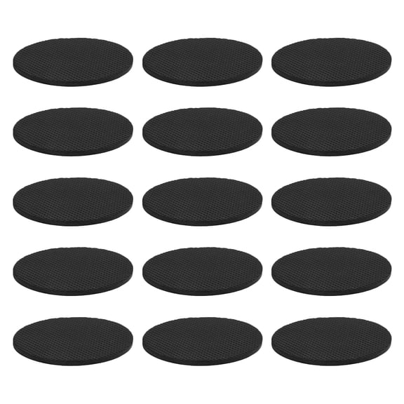 CATIEBYE 15Pcs Pool Table Leg Pads Black Eva Material Adjustable Levelers for Daily Billiard Table Use