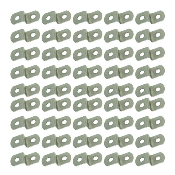 CATIEBYE 180Pcs Photo Frame Fasteners Metal Locks and Back Plates for Homeowners